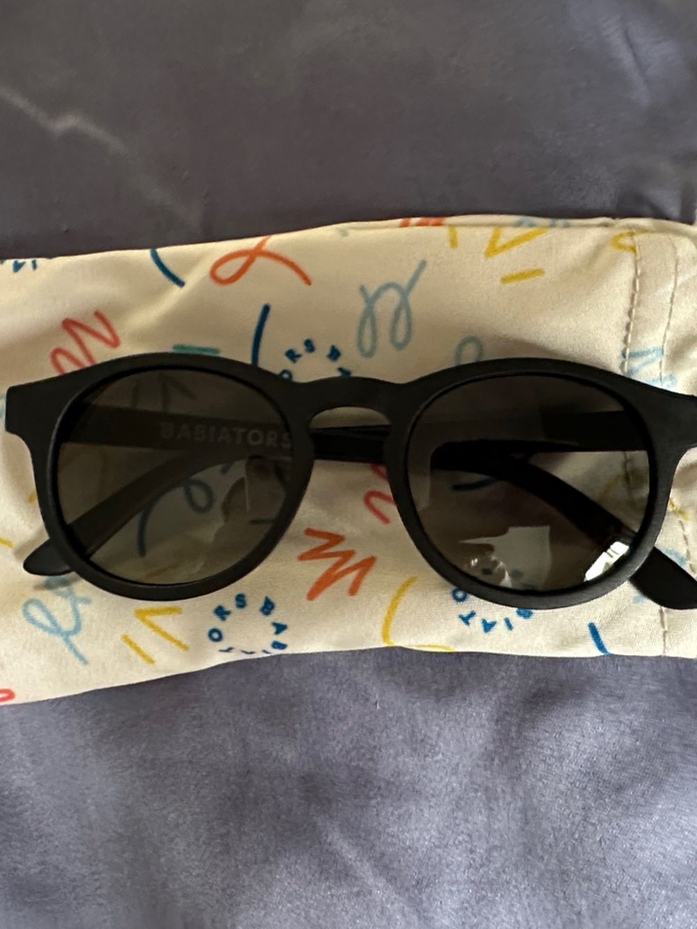 BABIATORS | Baby Black Sunglasses with Pouch